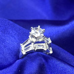 ANILLO DUO CAMINO BAGUETE